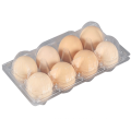 Custom Rectangle PET PP 30 Holes Plastic Egg Tray for Refrigerator